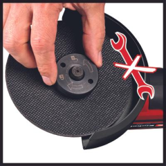 Einhell TP-AG 18/125 CE Q Li Kömürsüz Devir Ayarlı Avuç Taşlama Akü Hariç 4431155