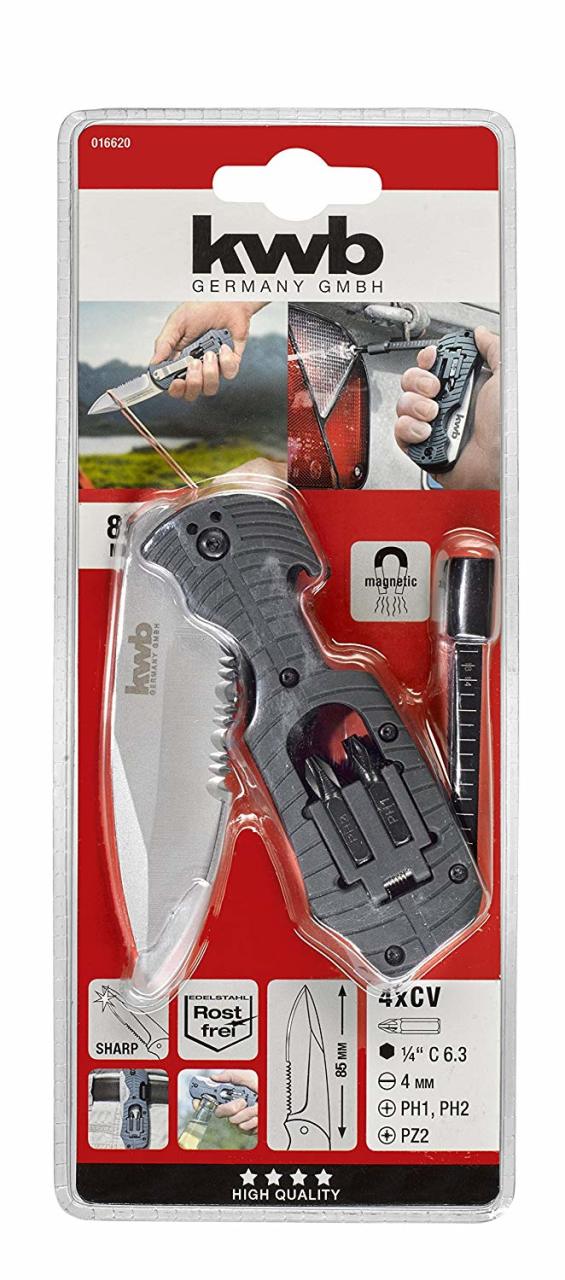 KWB ÇOK AMAÇLI BIÇAK ÇAKI ve TORNAVİDA 49016620 Germany