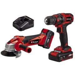 Einhell TC-TK 18 Li Kit Akülü Vidalama + Taşlama Combo Set