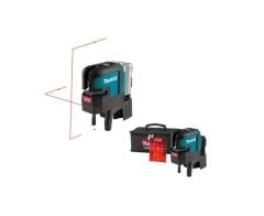 Makita SK106DZ 4 Nokta Kırmızı Çapraz Çizgi Lazeri (Akülü)