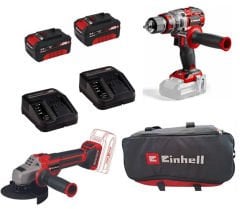 EINHELL TP-CD 18/80 Li-i BL + TP-AG 18/125 CE Q Li
