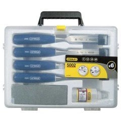 Stanley 0-16-130 İskarpela Seti, Mavi, 4 PÇ (6,12,18,25 mm)