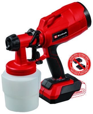 Einhell TC-SY 18/60 Lİ Solo 18V Akülü Sprey Boya Tabancası