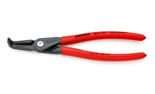 KNIPEX 4821J31 AĞIR HİZMET EĞRİ İÇ SEGMAN PENSİ