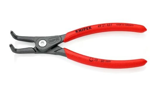 KNIPEX 4921A21 AĞIR HİZMET EĞRİ DIŞ SEGMAN PENSİ