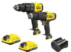 Stanley SBD715D2K + SCD718B 2 Li Akülü Matkap Seti 18V 2AH