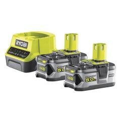 Ryobi RC18120250 18Volt / 5,0 Ah Li-Ion Yedek Akü ve Akü Şarj Cihazı