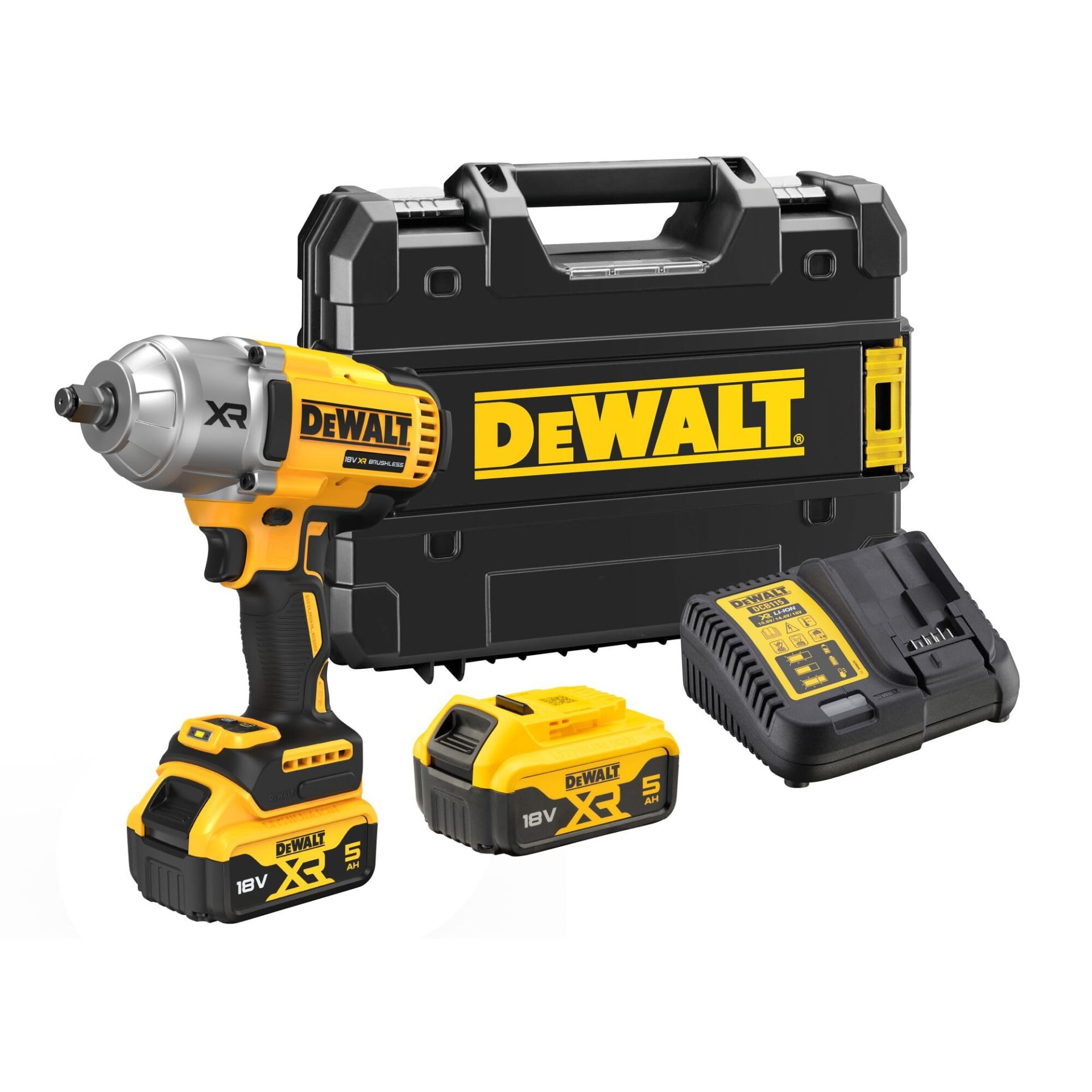 Dewalt DCF900P2T 18VOLT/5.0AH 1396NM Çift Akülü Profesyonel Somun Sıkma