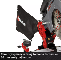Einhell TE-MS 18/210 Li - Solo, Akülü Gönye Testere (Akü ve şarj cihazı dahil değildir) 4300890