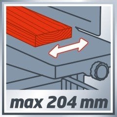 Einhell TC-SP 204 Tezgah Planya Makinesi