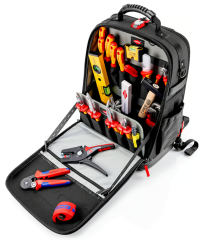 KNIPEX 002150S Modüler X18 Sıhhi Alet Sırt Çantası 17 Parça