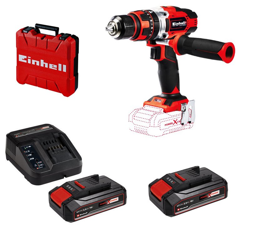 Einhell TE-CD 18/48 Li-i (2x2,5 Ah) Akülü Darbeli Matkap
