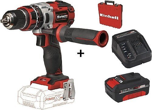 Einhell TE-CD 18 Li-i BL Akülü Darbeli Matkap Vidalama + 4.0 Ah Starter Kit + Çanta
