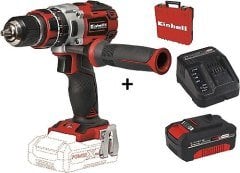 Einhell TE-CD 18 Li-i BL Akülü Darbeli Matkap Vidalama + 4.0 Ah Starter Kit + Çanta