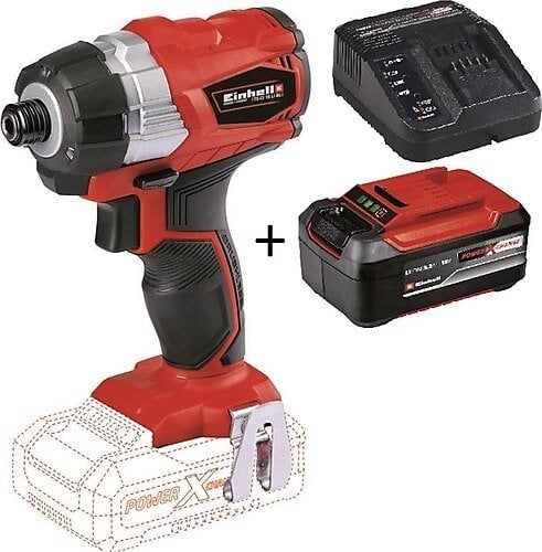 Einhell TE-CI 18 Li Brushless Darbeli Vidalama + 5.2 Ah Plus Starter Kit