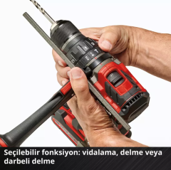 Einhell TP-CD 18/120 Li-i BL 2x2,5Ah Akülü Darbeli Vidalama Matkap 120 NM