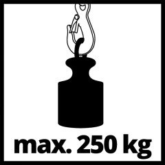 Einhell TC-EH 250 Elektrikli Vinç 125-250 Kg
