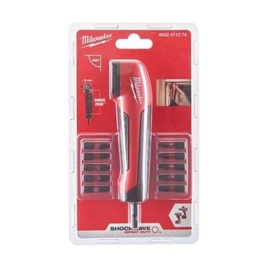 Milwaukee Vidalama Köşe Adaptörü Shockwave 4932471274
