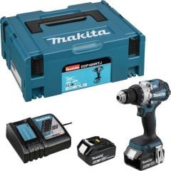 Makita DDF489RTJ 18V 5Ah Çift Akülü Matkap Vidalama