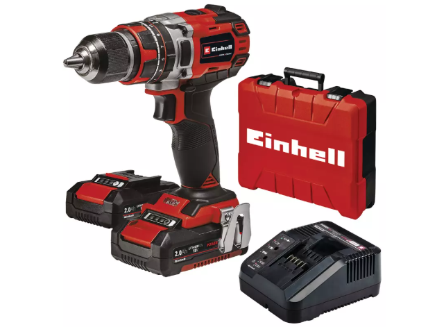 Einhell TP-CD 18/50 Li-i BL Kit (2x2,0Ah) Çift Akülü Darbeli Vidalama - 4513940