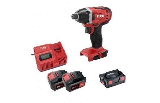 Flex ID 1/4 18.0 18V 5.0 Ah Li-ion Çift Akülü Darbeli Vidalama
