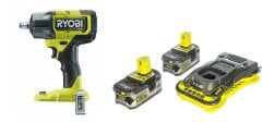 Ryobi RIW18X-5 18V 5Ah Çift Akülü Somun Sıkma Makinesi 900NM