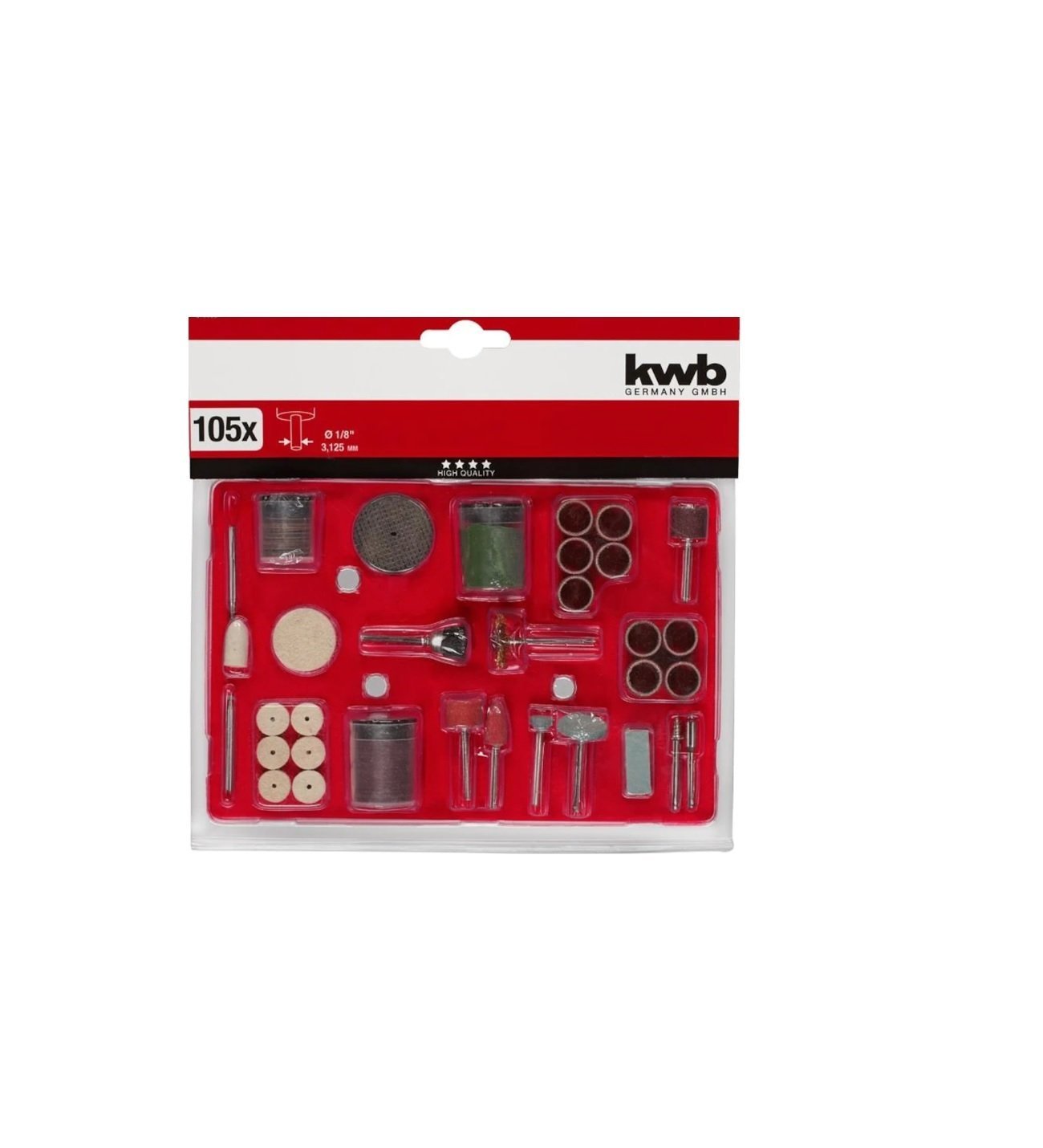 Kwb Mini Gravür Aksesuarları 105 Parça