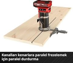 Einhell Tp-Et 18 Li Bl 1x4Ah Kömürsüz Akülü Kenar Freze Makinesi