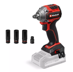 Einhell TP-CW 18/260-C Li BL - Solo, Kömürsüz Akülü Darbeli Somun Sıkma (Akü ve şarj cihazı dahil değildir) - 4510090