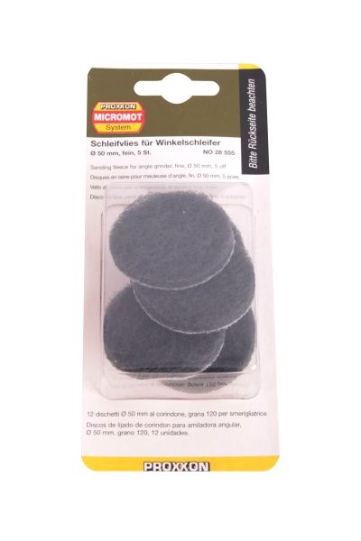 Proxxon 28555 LHW Matkap Taşlama için İnce Zımpara Keçesi
