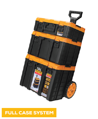 Full FULLCASE3KTC 3 Katlı Tekerlekli Takım Çantası Full Case System
