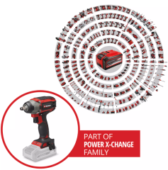 Einhell Impaxxo 18/230 Solo Kömürsüz Akülü Darbeli Somun Sıkma 4510080 (Akü ve Şarj Cihazı Dahil Değildir.)