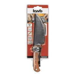 KWB Avcı Bıçağı Bubinga 220mm Avcı Bıçağı Ahşap Saplı