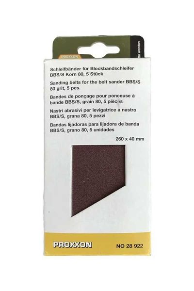 Proxxon 28922 Bbs-S için Zımpara