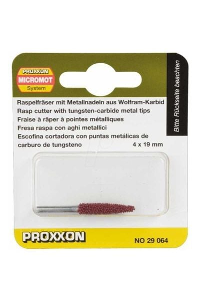 Proxxon 29064 LWS Matkap Taşlama için Tunsten Karbür Sivri Törpü