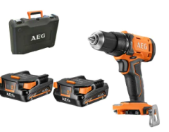 Aeg BSB 18G4-202C 18 V Çift Akülü Darbeli Matkap Vidalama