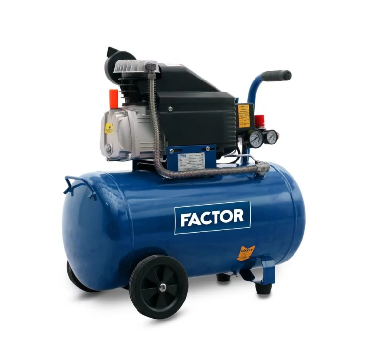 Factor 50 FACZB2550 Kompresör 50 LT 8 Bar 2,5Hp