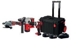 Attlas PRO-ATBL 3'LÜ Set 20V 5Ah Matkap + Kırıcı Delici + Taşlama + Taşıma Çantası