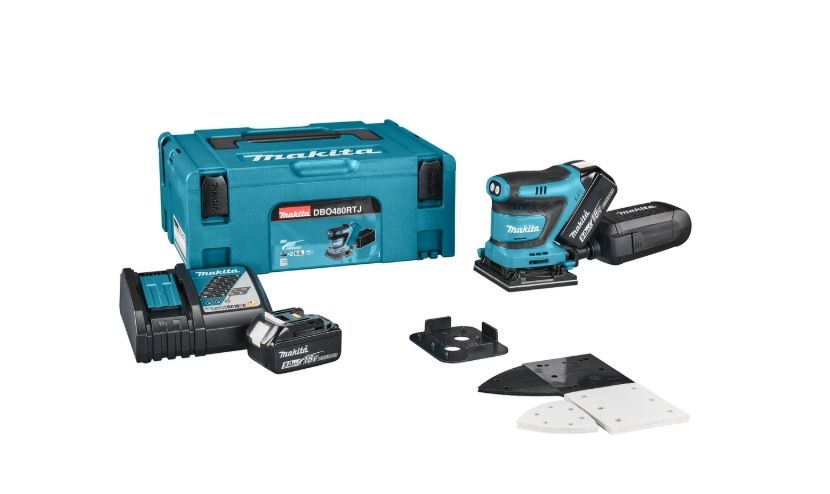 MAKITA DBO480RTJ AVUÇ İÇİ TİTREŞİMLİ ZIMPARA