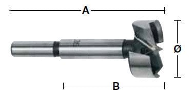 Milwaukee Matkap Freze Taş Menteşe Ucu 14x90mm