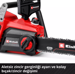 Einhell GP-LC 36/40 Li BL-Solo Akülü Zincirli Testere Akü Hariç 4600050