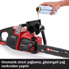 Einhell GP-LC 36/40 Li BL-Solo Akülü Zincirli Testere Akü Hariç 4600050