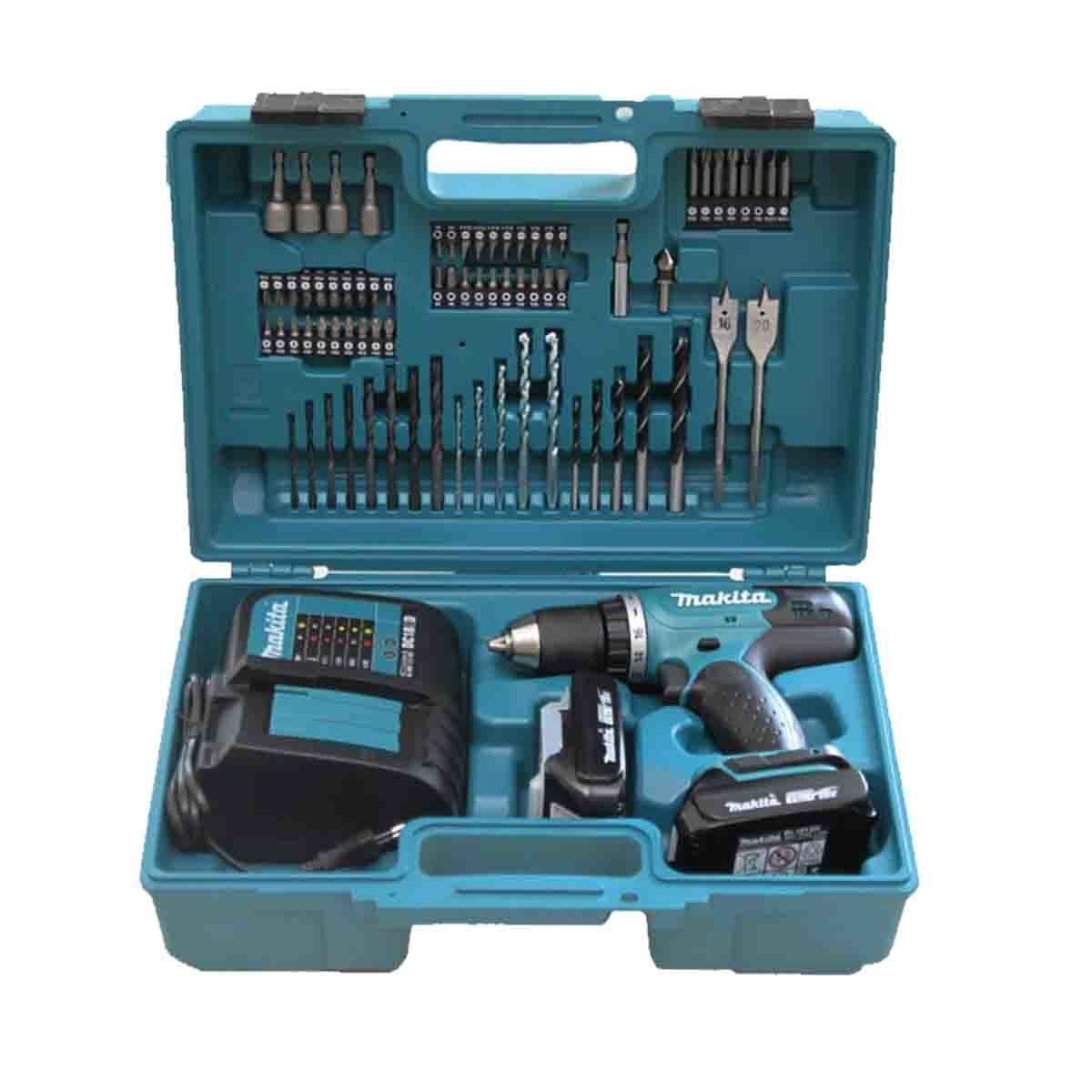 Makita DHP453SYX1 Çift Akülü Darbeli Matkap Vidalama 18V 1.5Ah