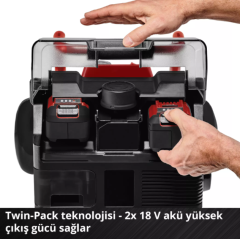 Einhell TE-AC 36/150 Li OF - Solo, Akülü Kompresör - 4020415