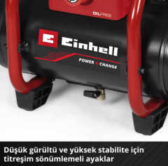 Einhell TE-AC 36/150 Li OF - Solo, Akülü Kompresör - 4020415