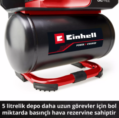 Einhell TE-AC 18/75 Li Of Solo Akülü Kompresör Akü Hariç 4020410