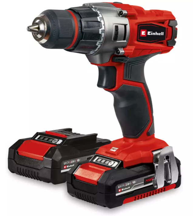 Einhell TE-CD 18/2 Li Kit Çift Akülü Vidalama 2x2 Ah