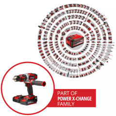 Einhell TE-CD 18/48 Li-i Kit (2x2,0Ah) Çift Akülü Darbeli Vidalama - 4513935