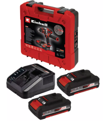 Einhell TE-CD 18/48 Li-i Kit (2x2,0Ah) Çift Akülü Darbeli Vidalama - 4513935