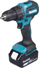 Makita DHP490SFJ  18V 3Ah Çift Akülü Darbeli Kömürsüz Matkap Vidalama